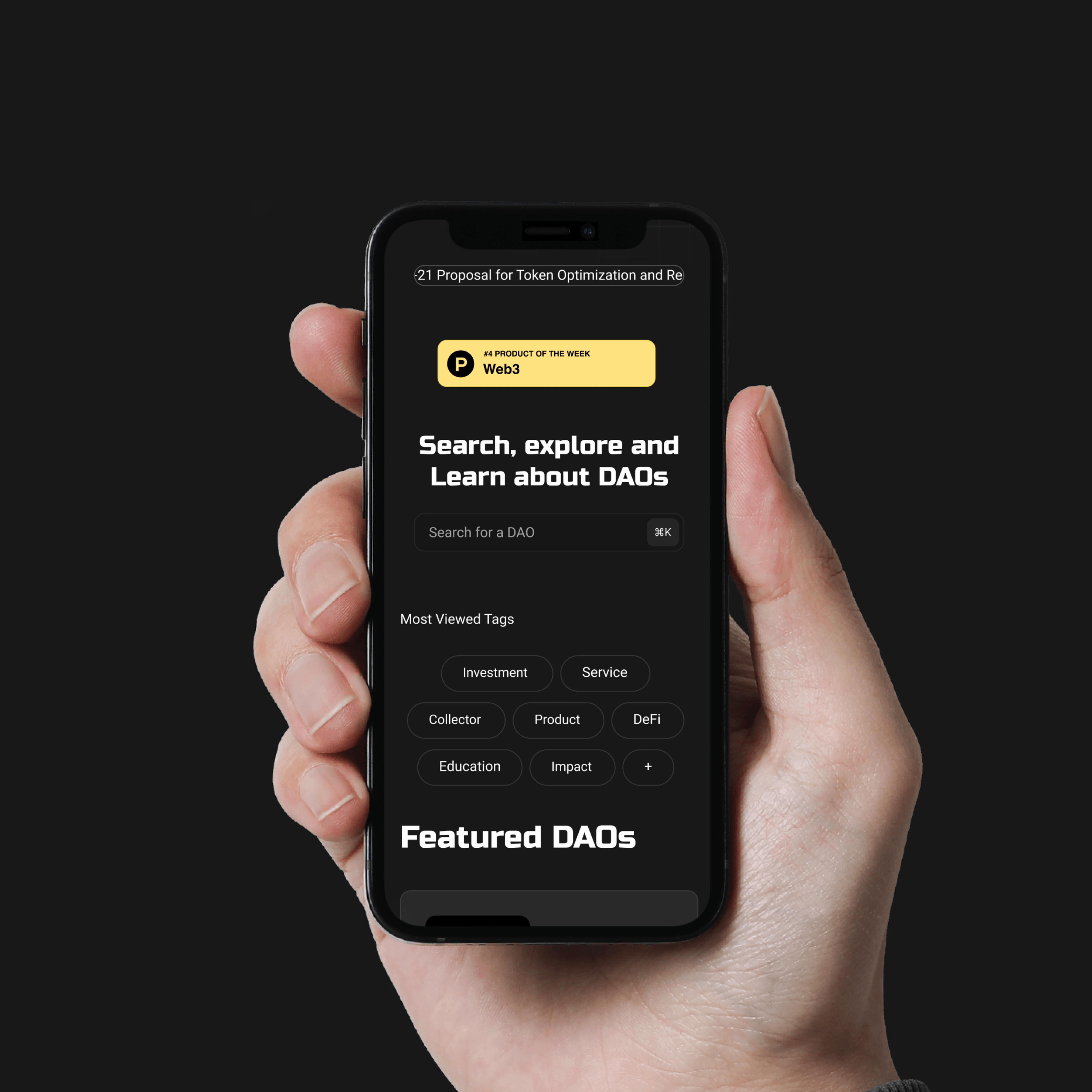 DAOs Spot Hero Image